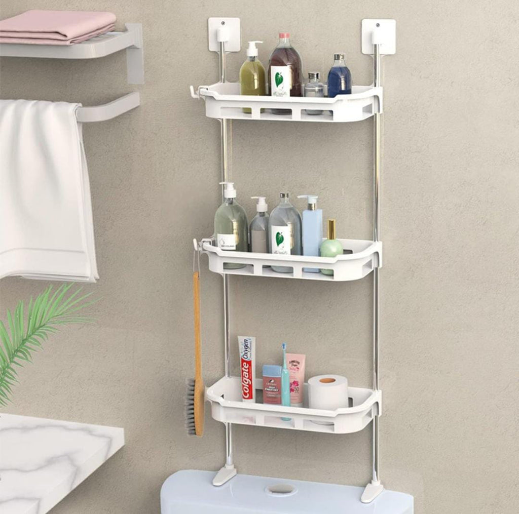 Bandeja organizadora de baño tres nivele