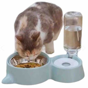 Plato Para Mascotas Con Dispensador Agua